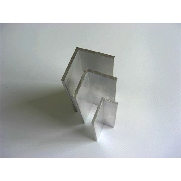 Angulo de aluminio anodizado