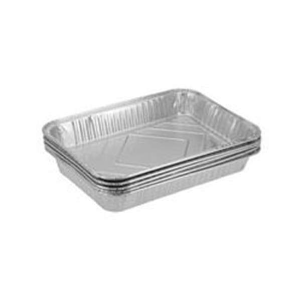 Bandeja aluminio desechable.