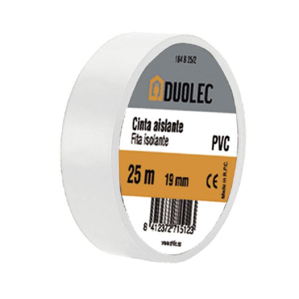Cinta aislante PVC.