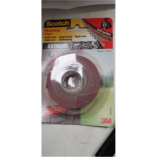 Cinta doble cara 3M Extreme Mounting int