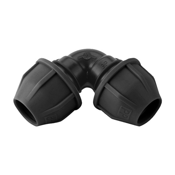 Codo 90º para tubo polietileno HABITEX