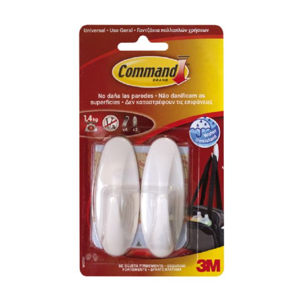 Colgador adhesivo serie Command.