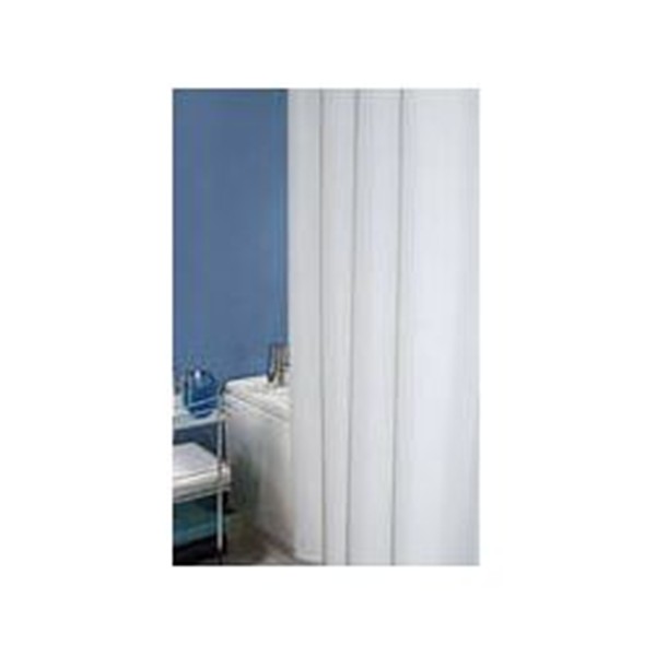 Cortina de ba&ntilde;o textil.