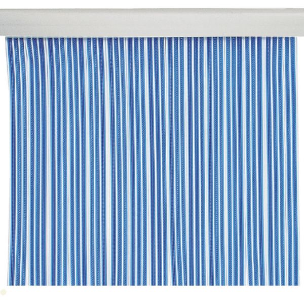 Cortina de cintas pl&aacute;sticas.