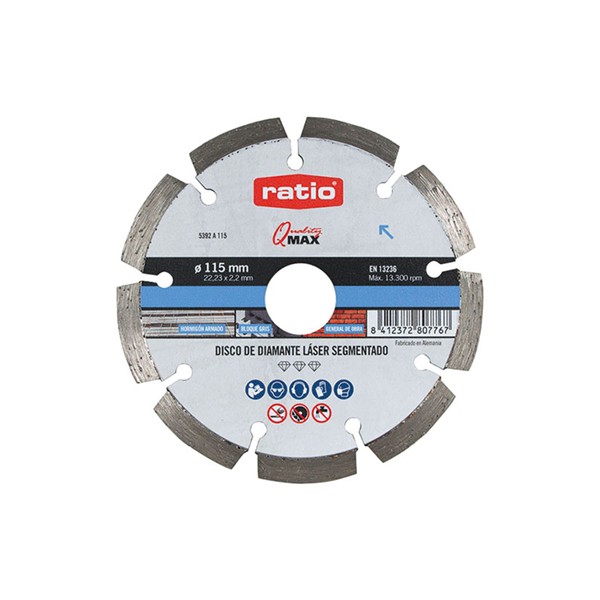 Disco diamante RATIO Quality Max 5392