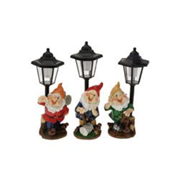 Enanito farol solar 35 cm.