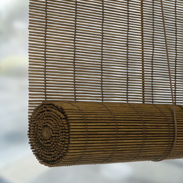 Estor enrollable de  bamb&uacute; natura