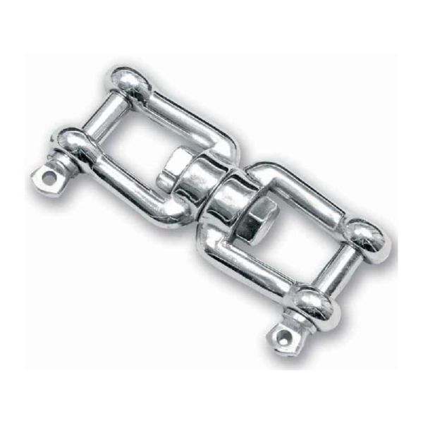 Giratorio con doble grillete inox. Aisi 