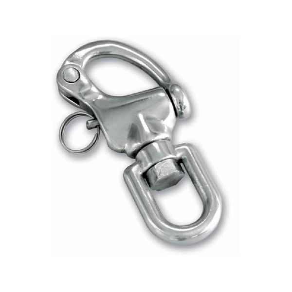 Mosquetones inox con giratorio