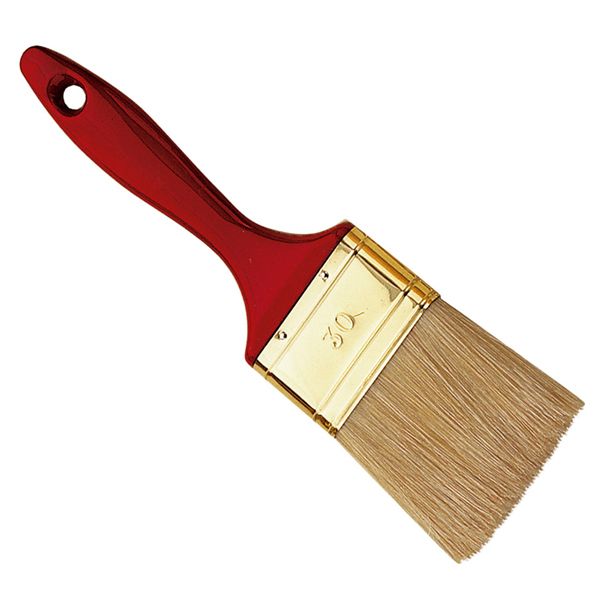 Paletina cuadruple cerda mango rojo