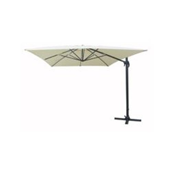 Parasol colgante aluminio.