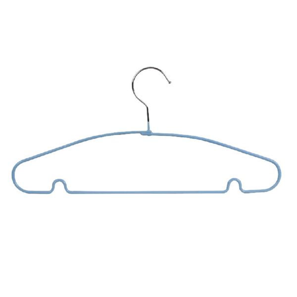 Percha recta 40 cm met&aacute;lica forra