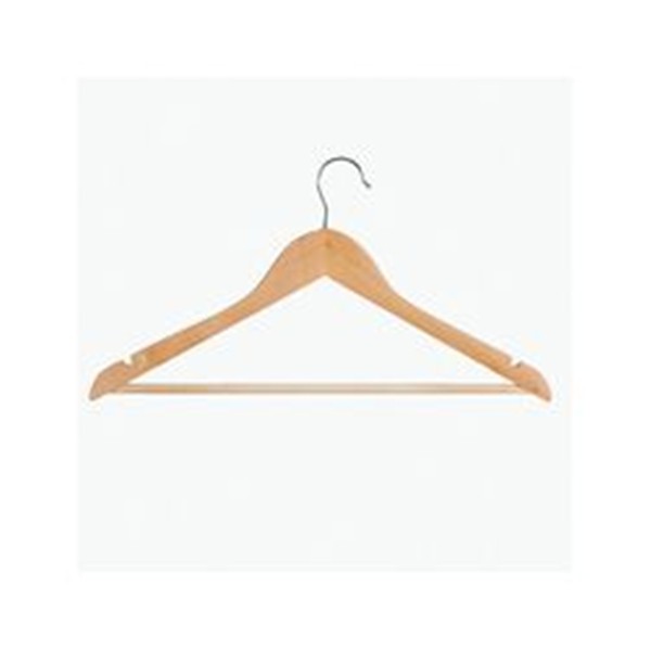 Percha recta 45 cm con dientes antidesli