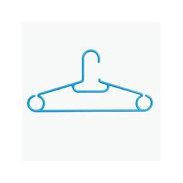 Percha recta 45 cm con muescas, barra me