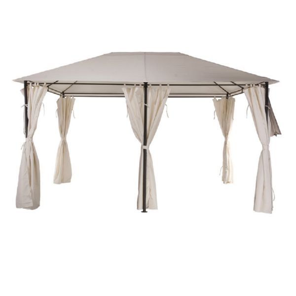 Pérgola metálida de exterior 3 x 4 m.