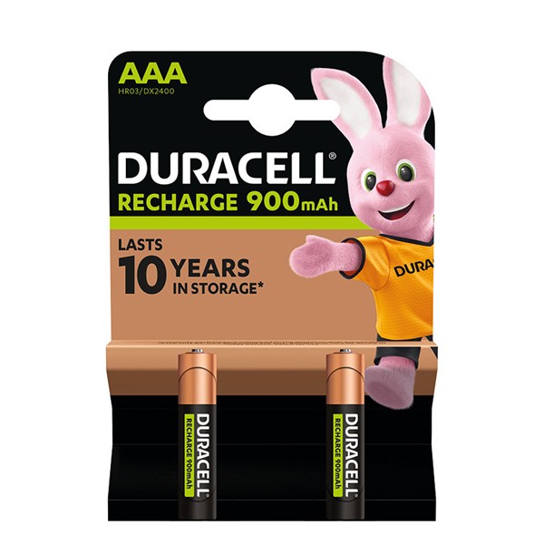 Pila recargable DURACELL.