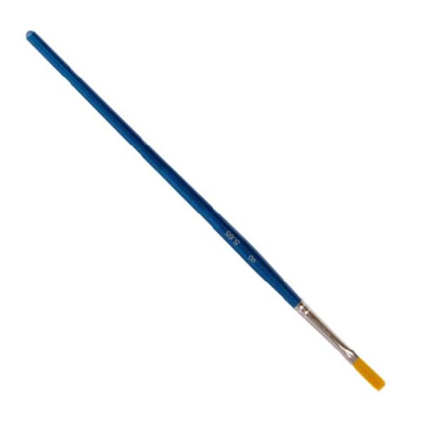 Pincel toray plano mango corto