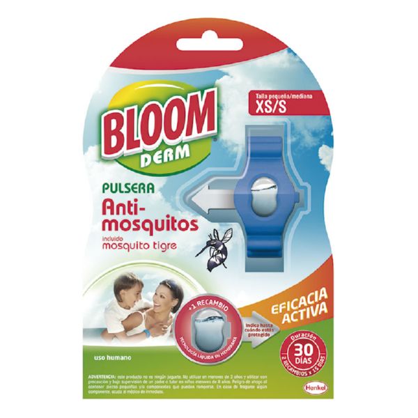 Pulsera antimosquitos Bloom para niños o