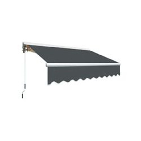 Toldo extensible de pared.