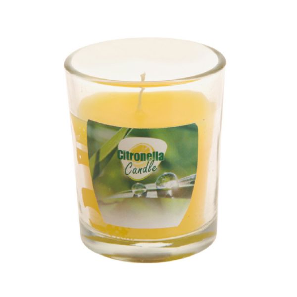 Vela citronela.