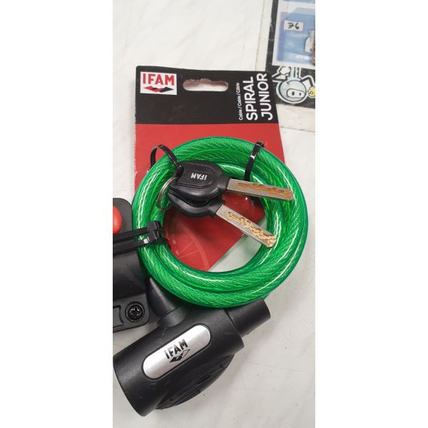 Cable Spiral Junior verde