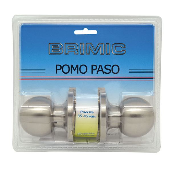 Cerradura pomos puerta paso MICEL