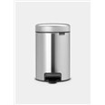 BRABANTIA Cubo de pedal NewIcon 3 L Matt Steel