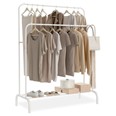 Perchero Newlux Hangy Duo 30 color blanco. 115x50x150 cm.