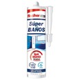 Silicona SuperBa&ntilde;os Blanca - 280 ml