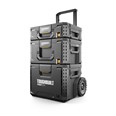 Caja herramientas con ruedas. 3 piezas. STACKTECH.