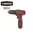 Atornillador bateria RATIO RB-AT12. 12V. 1 bateria 1.5Ah y cargador.