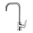 Grifo cano doble angulo monomando cocina BORRAS DUB2955C cromado