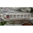 BASE 6 TOMAS INTERR. 3X1,5 CABLE 3M