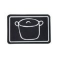 Alfombra cocina Mod. Utensilios Grey 44x65 cm.