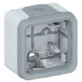 BASE ENCHUFE PLEXO IP55 BLANCO