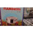 FIAMBRERA INOX 18 CM. CON PLATO