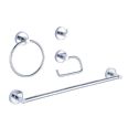 Juego 4 accesorios ba&ntilde;o Crome. Metal cromado.