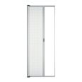 Kit mosquitera enrollable para puertas. Aluminio blanco.  150x220 cm .