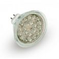 LAMPARA DICROICA 20 LEDS 12V MR 16 BLANCA