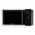 Microondas Silver Grill negro/gris. 20 lts.