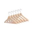  PERCHA MADERA RECTA. LOTE 6 UNDS.